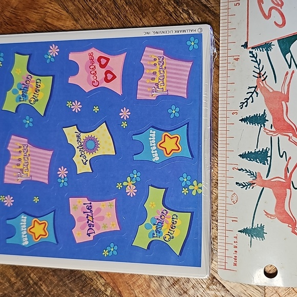 Hallmark Heart Line shirt stickers sealed - Picture 4 of 7